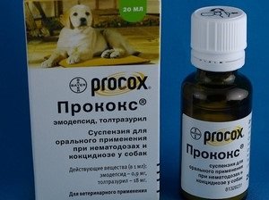 суспензия от глистов для собак