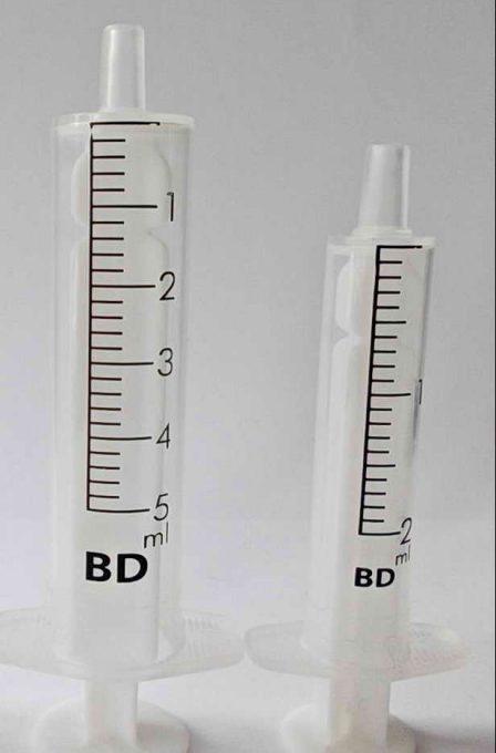 каким шприцом делать укол собаке в холку