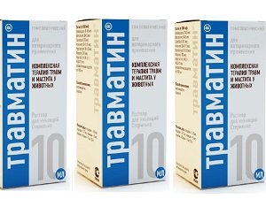 травматин для собак инструкция