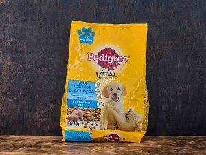корм педигри для щенков